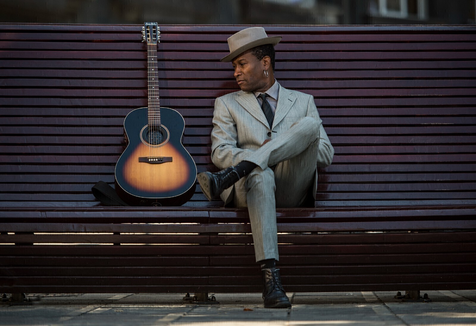 Donderdag 25 Maart 2027 - Bai Kamara Jr (Afro-Blues) - Cultuurhuis Heerlen - zit/sta concert - Aanvang 20.30 u
