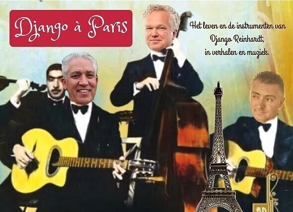 Donderdag 19 november 2026 - Djangó à Paris (gypsy jazz/world) - Cultuurhuis Heerlen - Aanvang 20.30 u 